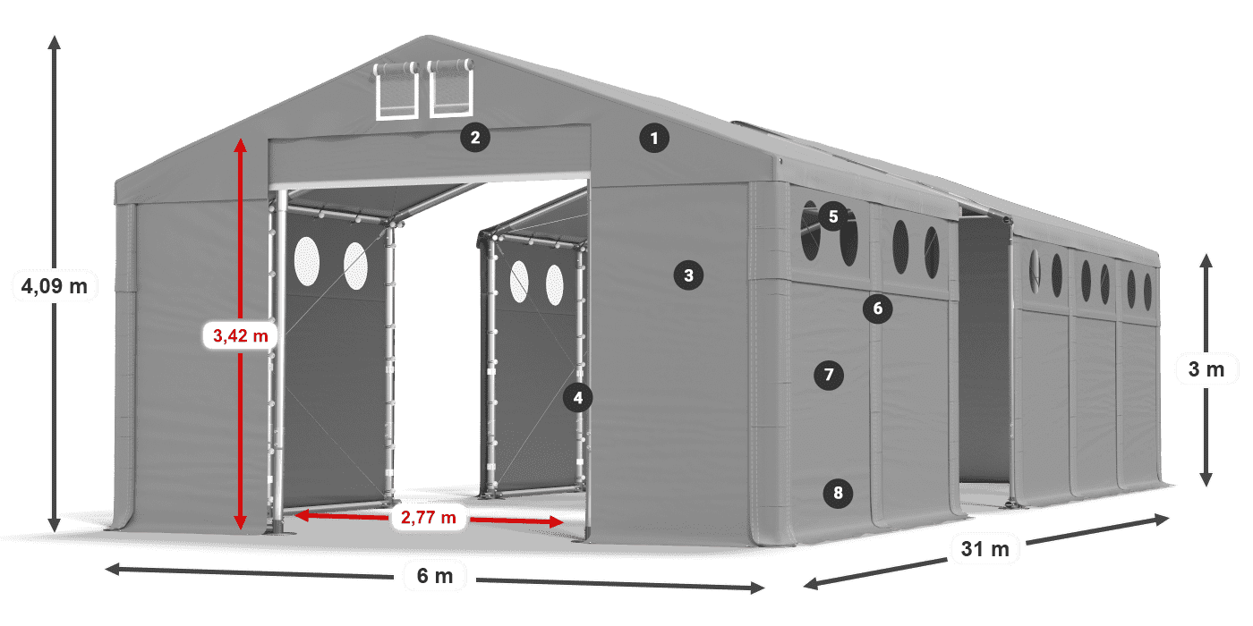MFRO 620 PVC legenda 3m