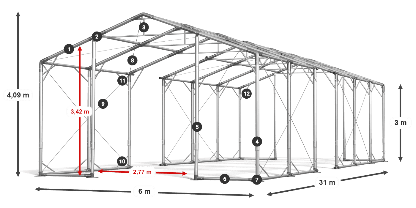 POLAR legenda 2,5m-4m