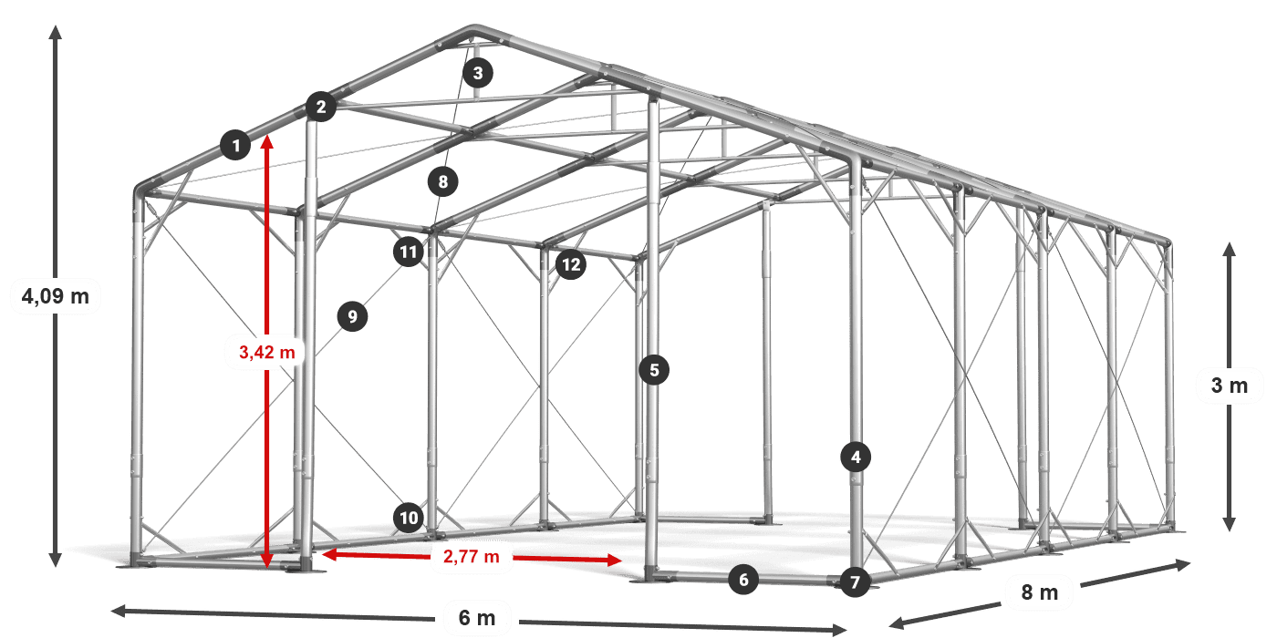 POLAR legenda 2,5m-4m