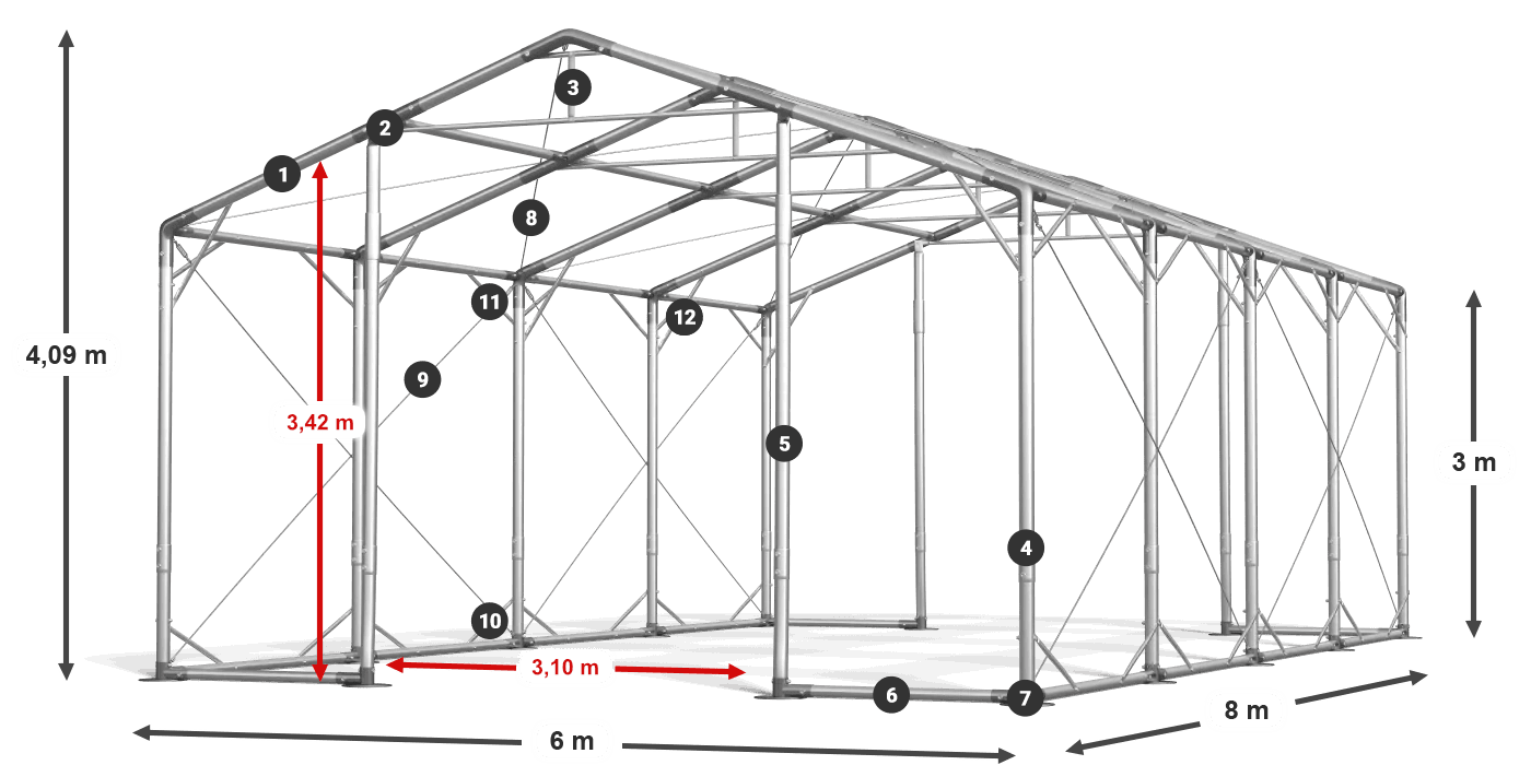 POLAR legenda 2,5m-4m