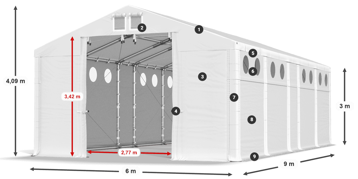 MFRO 620 PVC legenda 3m