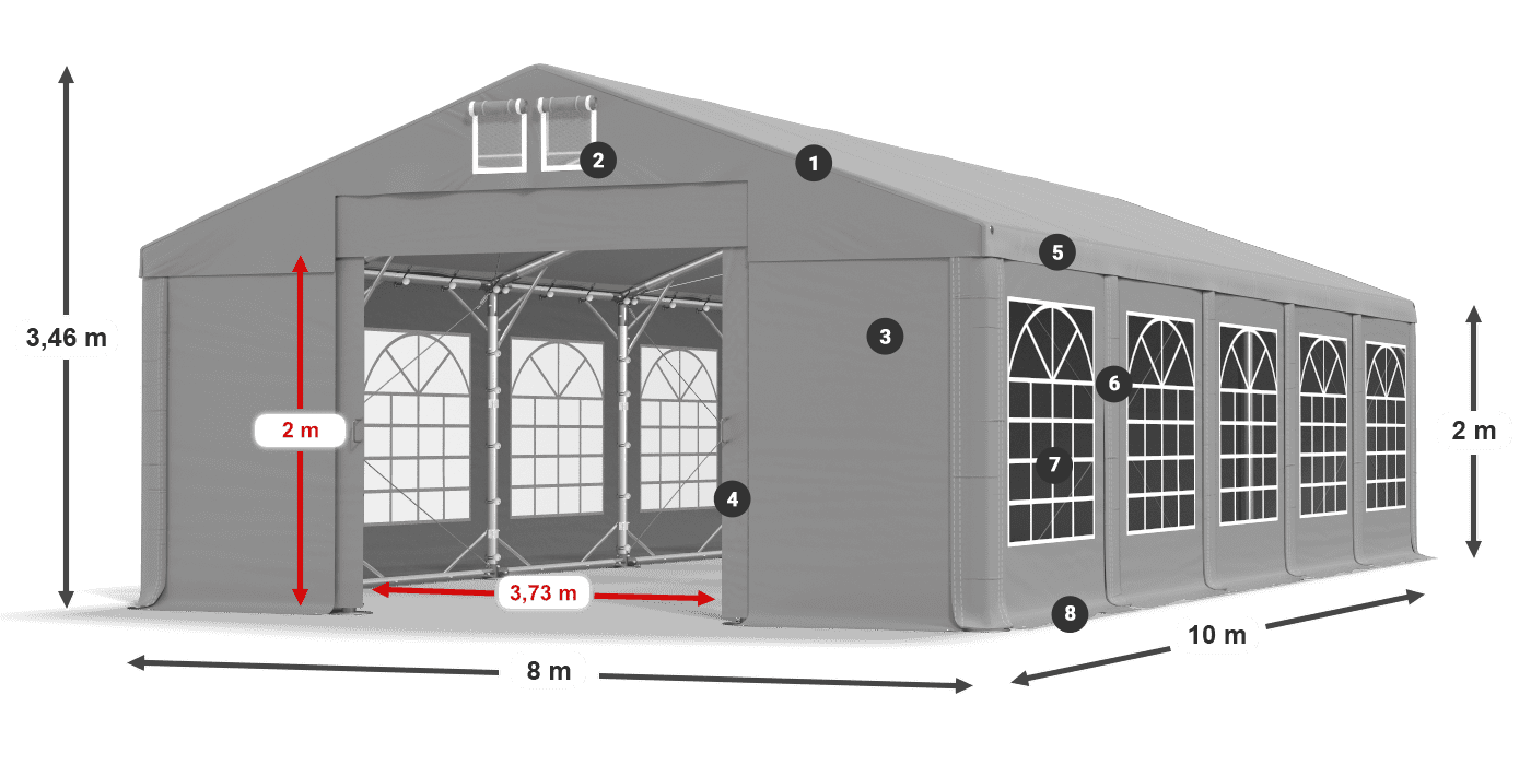 IMS 580 PVC legenda 2m