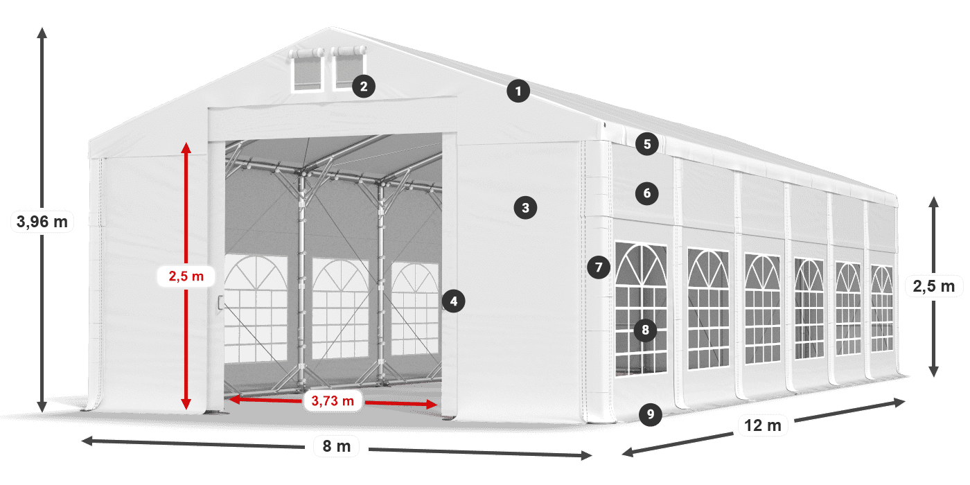 IFR 620 PVC legenda 2,5 m