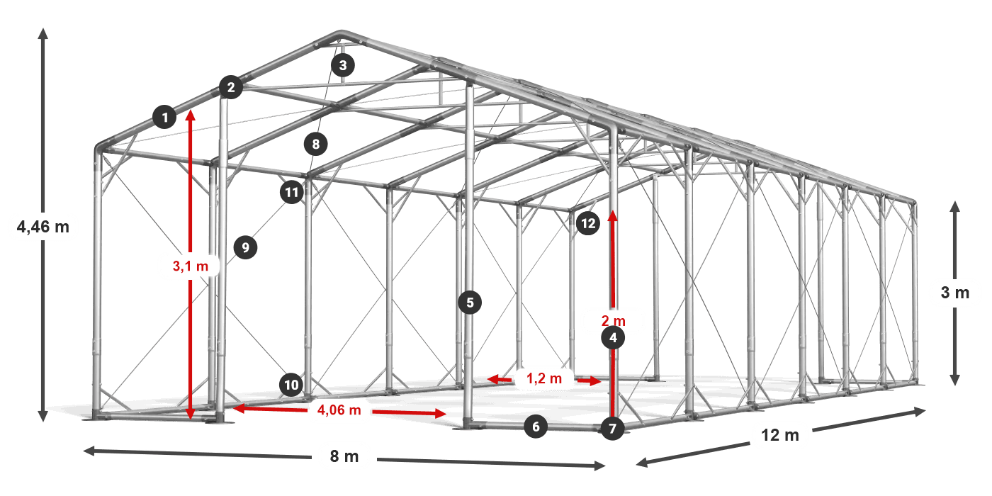 POLAR legenda 2,5m-4m