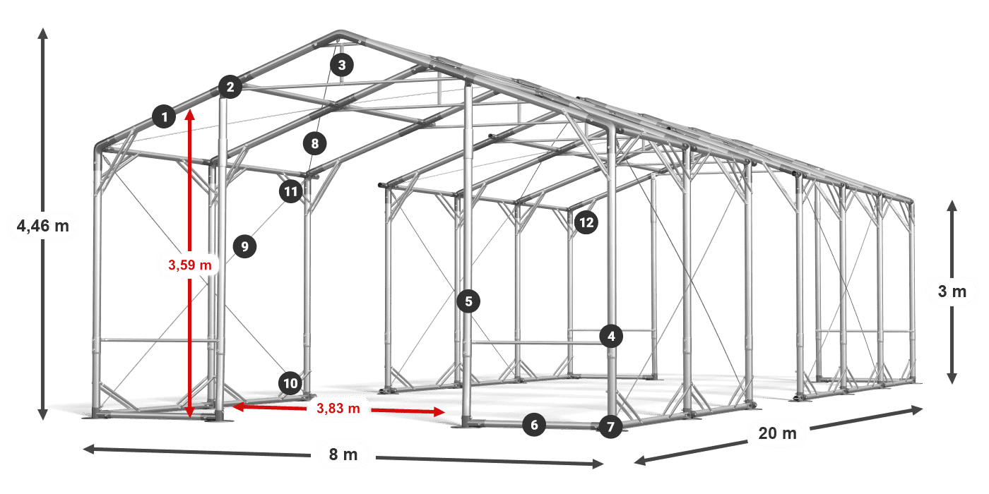 POLAR PLUS legenda 2,5m-4m