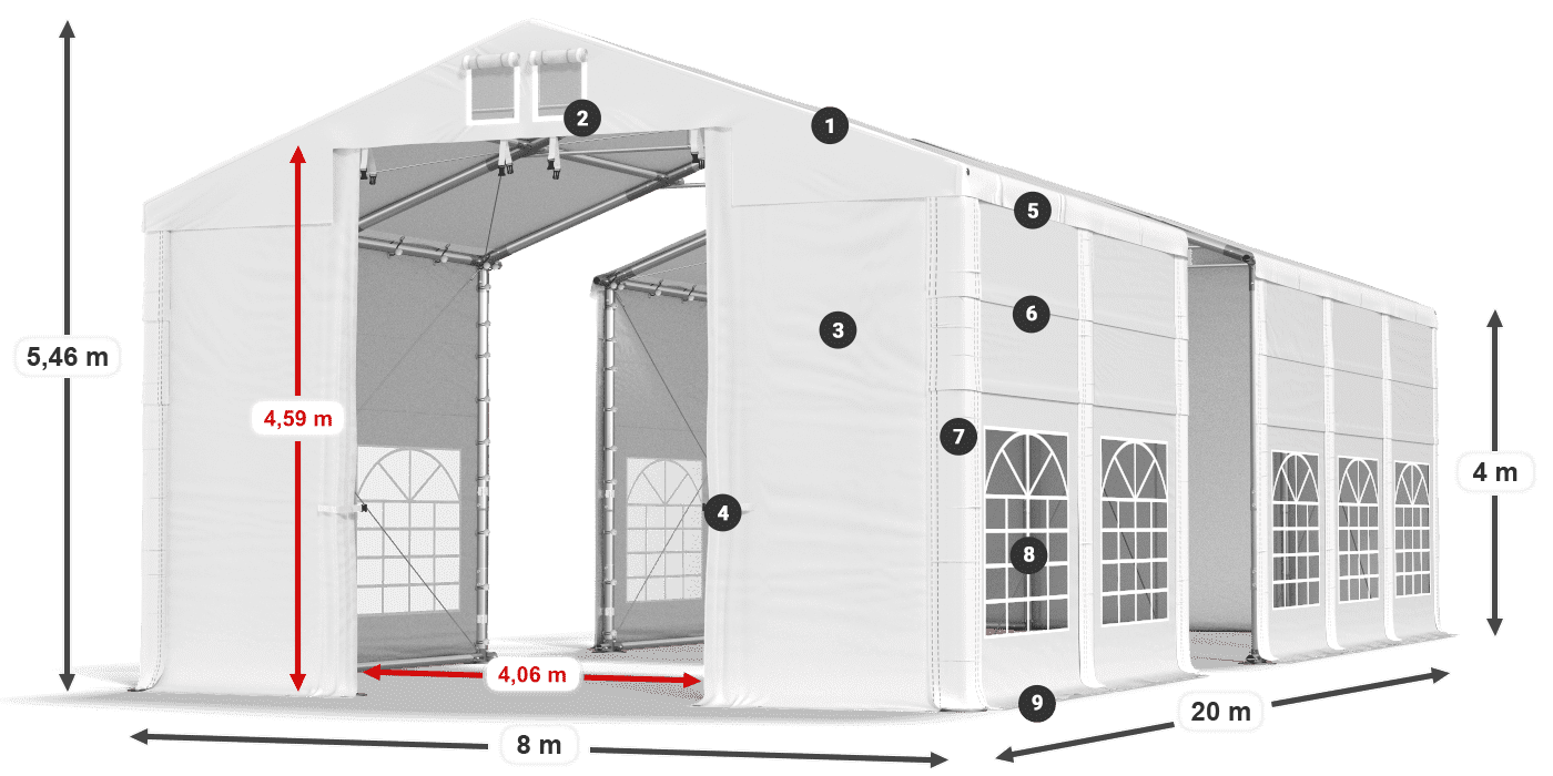 ISD 560 PVC legenda 4m