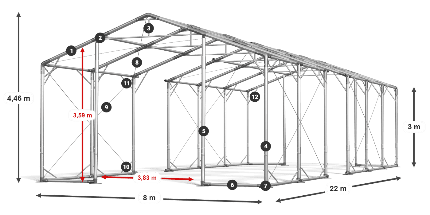 POLAR legenda 2,5m-4m
