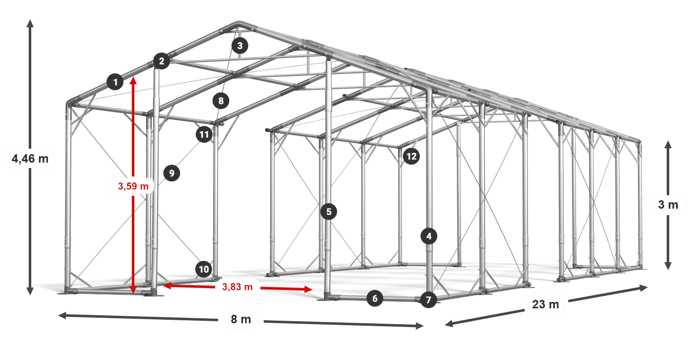 POLAR legenda 2,5m-4m