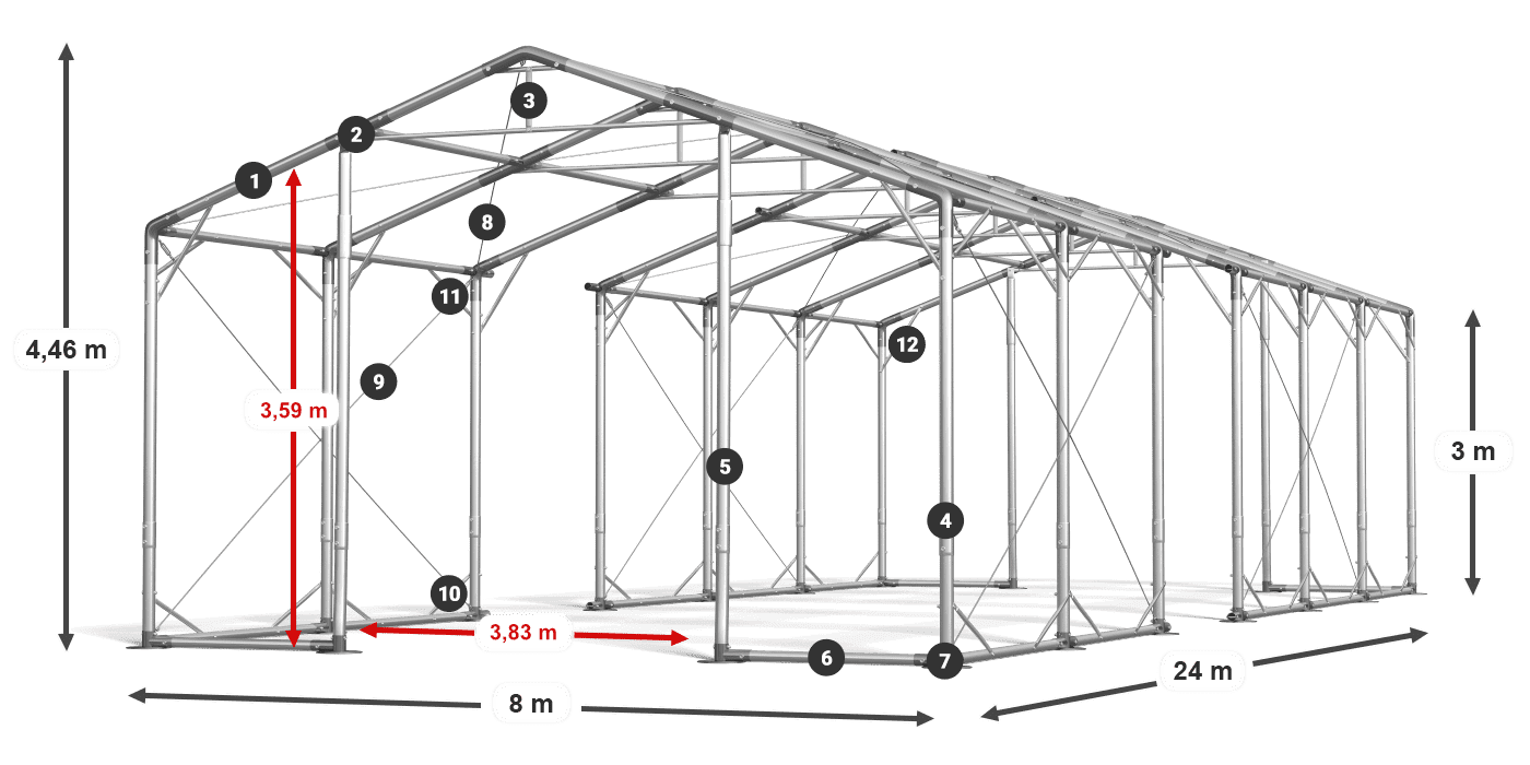 POLAR legenda 2,5m-4m
