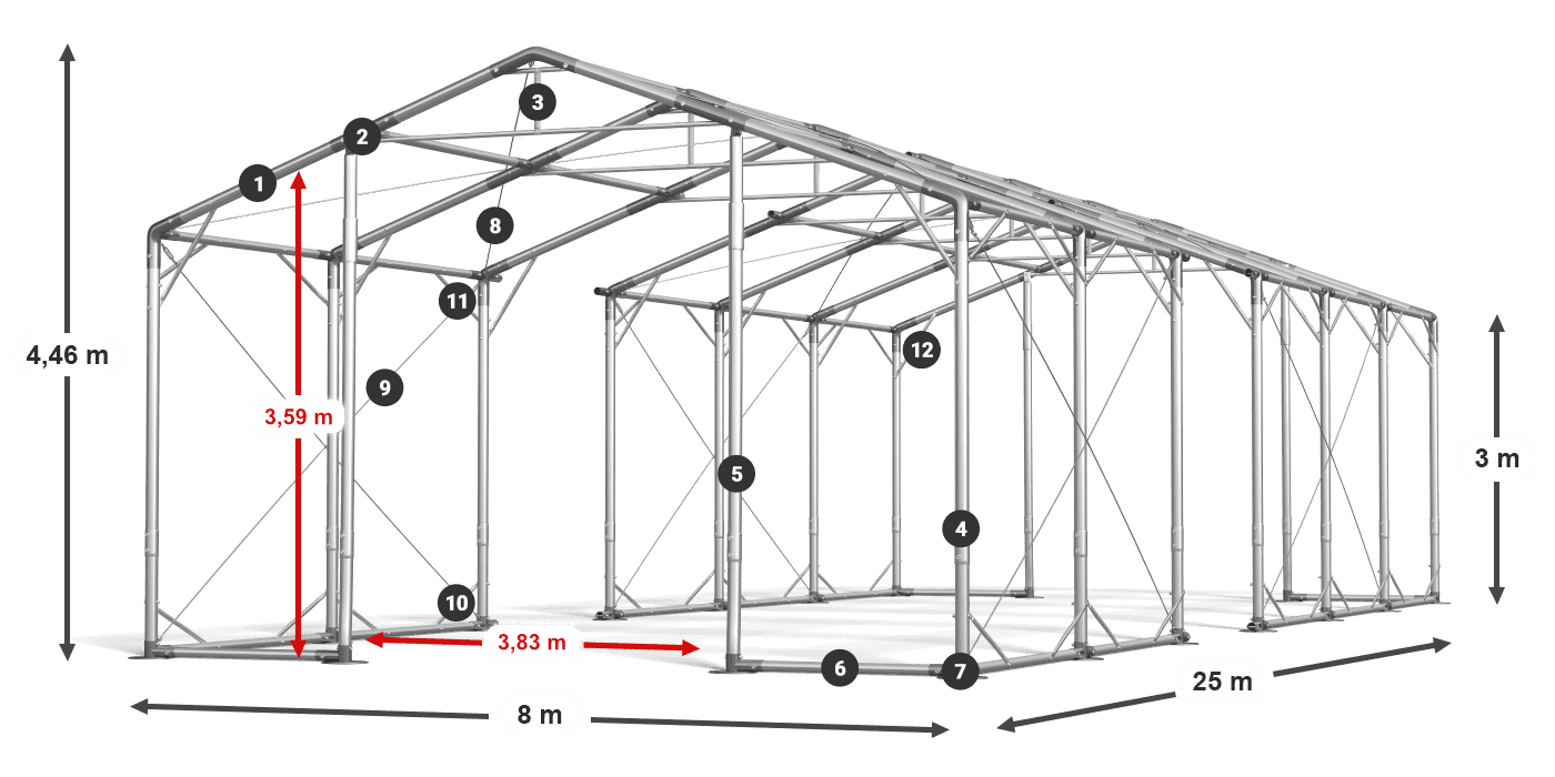 POLAR legenda 2,5m-4m