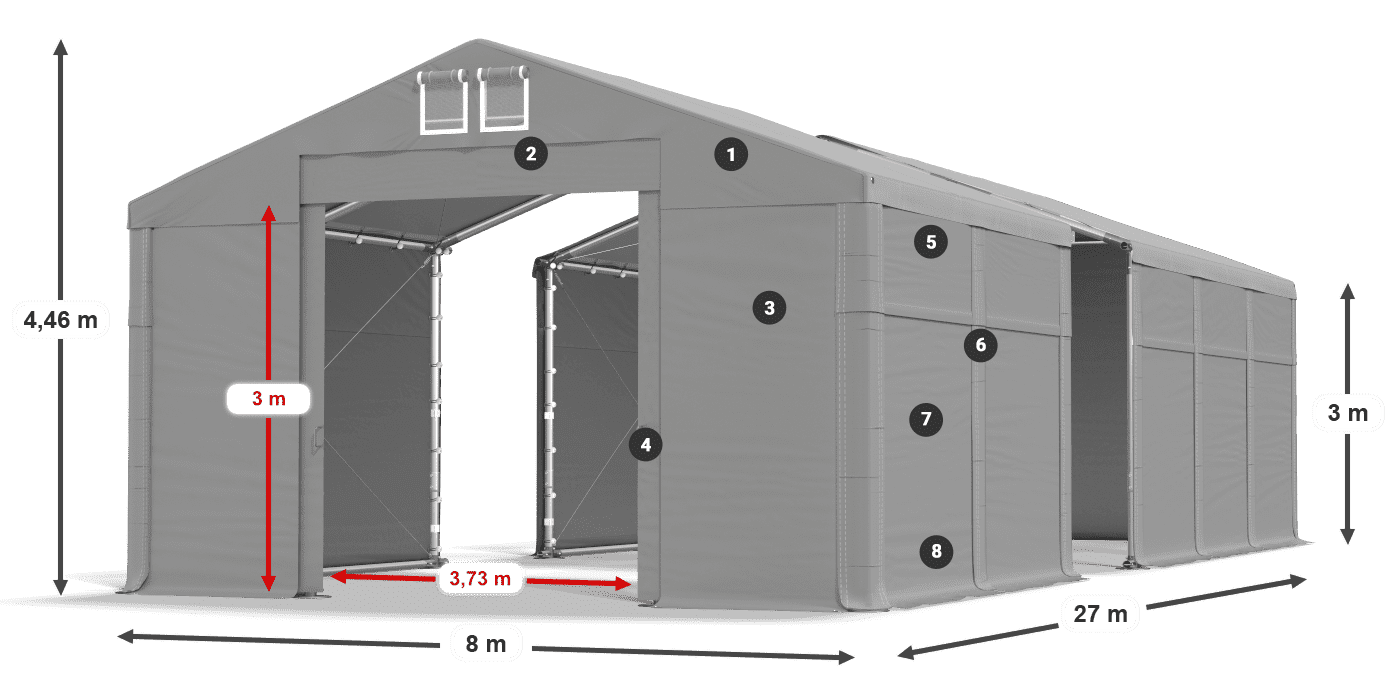 MFR 620 PVC legenda 3m