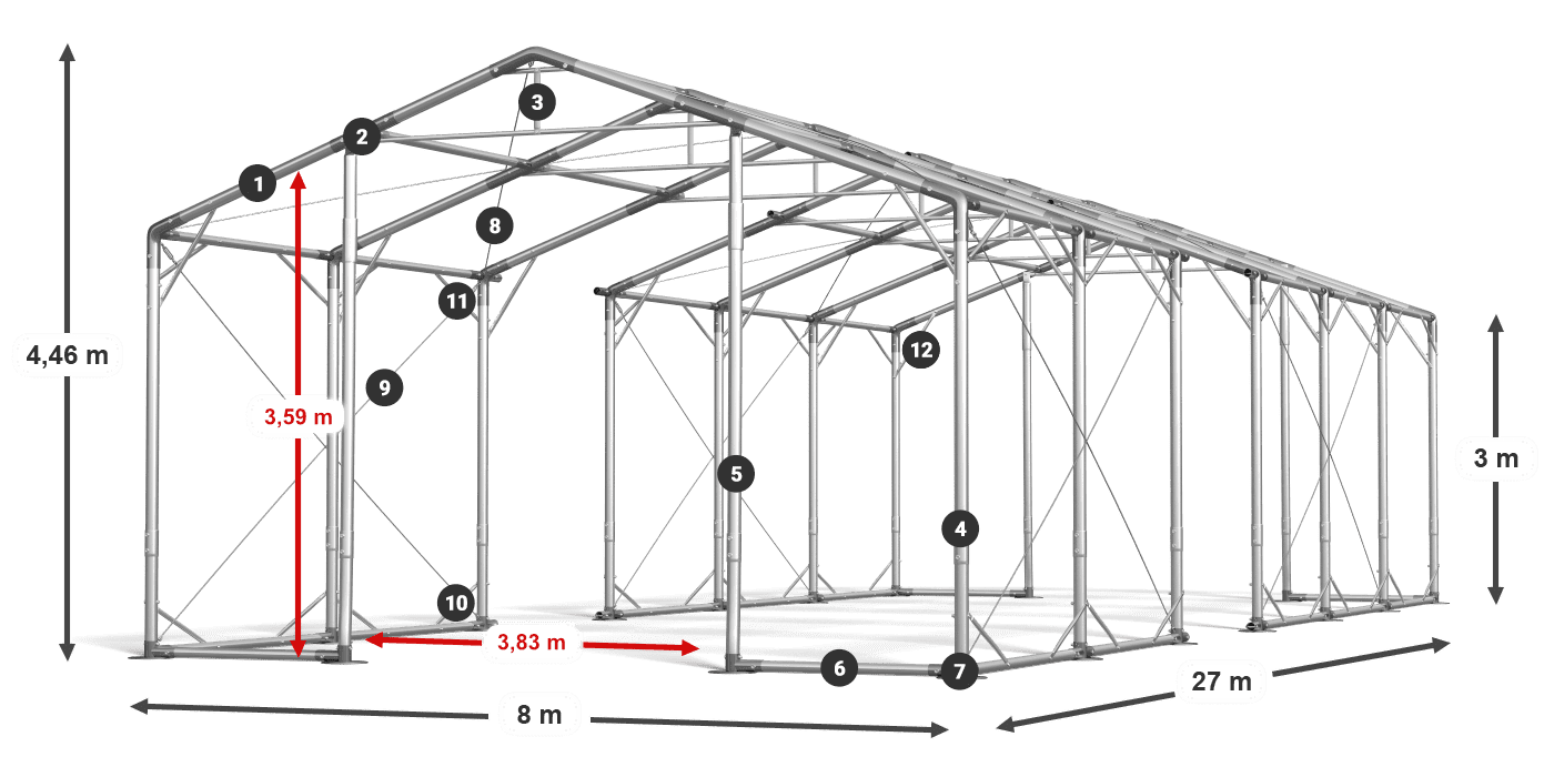 POLAR legenda 2,5m-4m