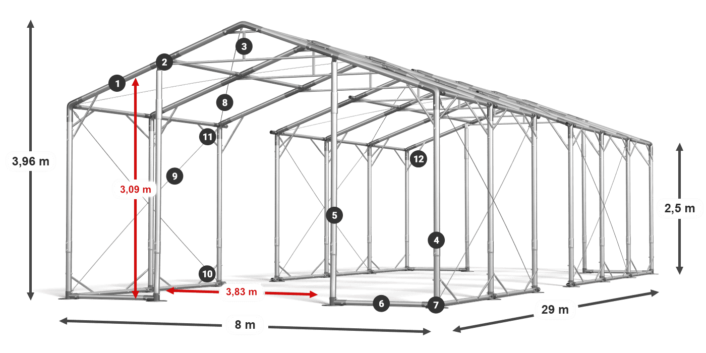 POLAR legenda 2,5m-4m
