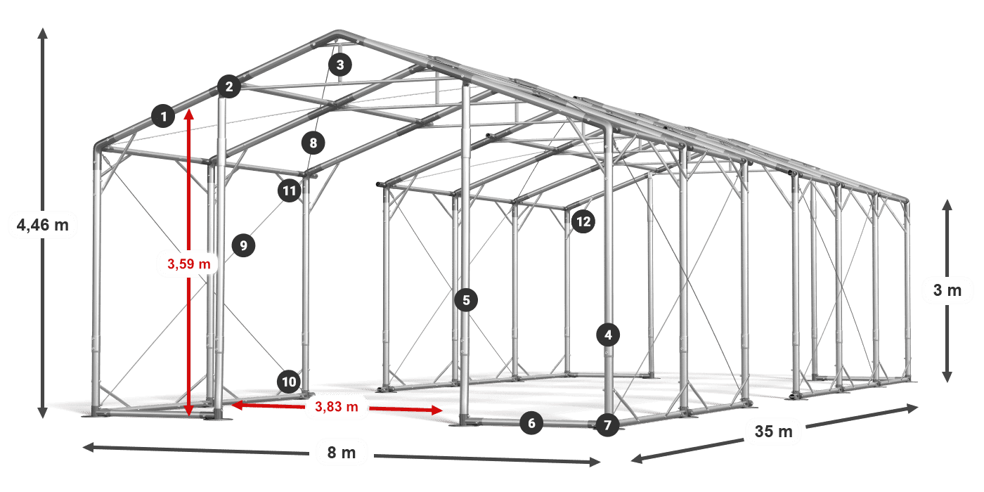 POLAR legenda 2,5m-4m