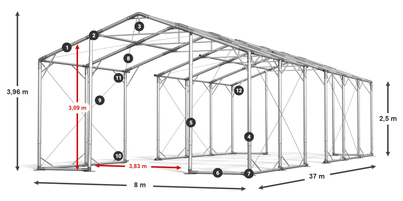 POLAR legenda 2,5m-4m