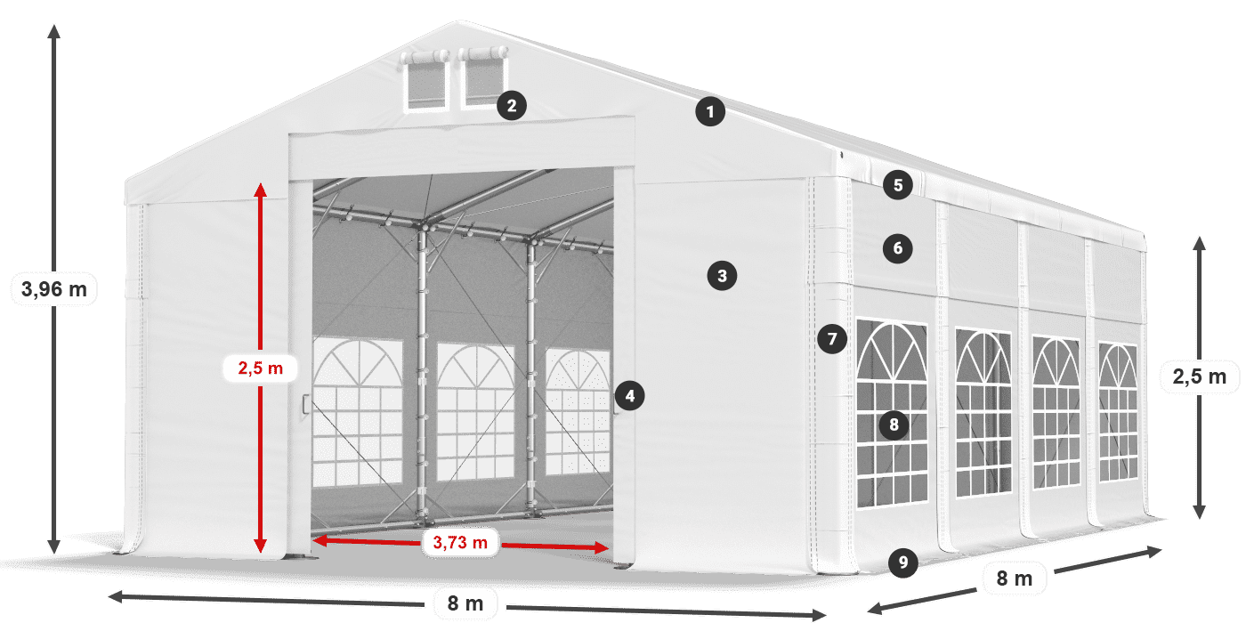 IFR 620 PVC legenda 2,5 m
