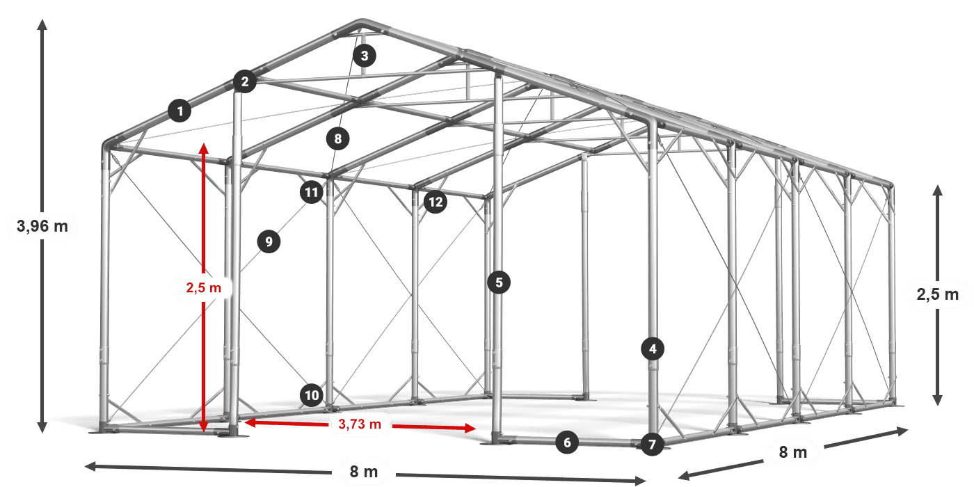 POLAR legenda 2,5m-4m