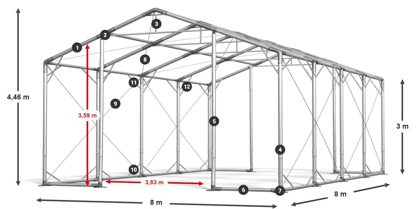 POLAR legenda 2,5m-4m