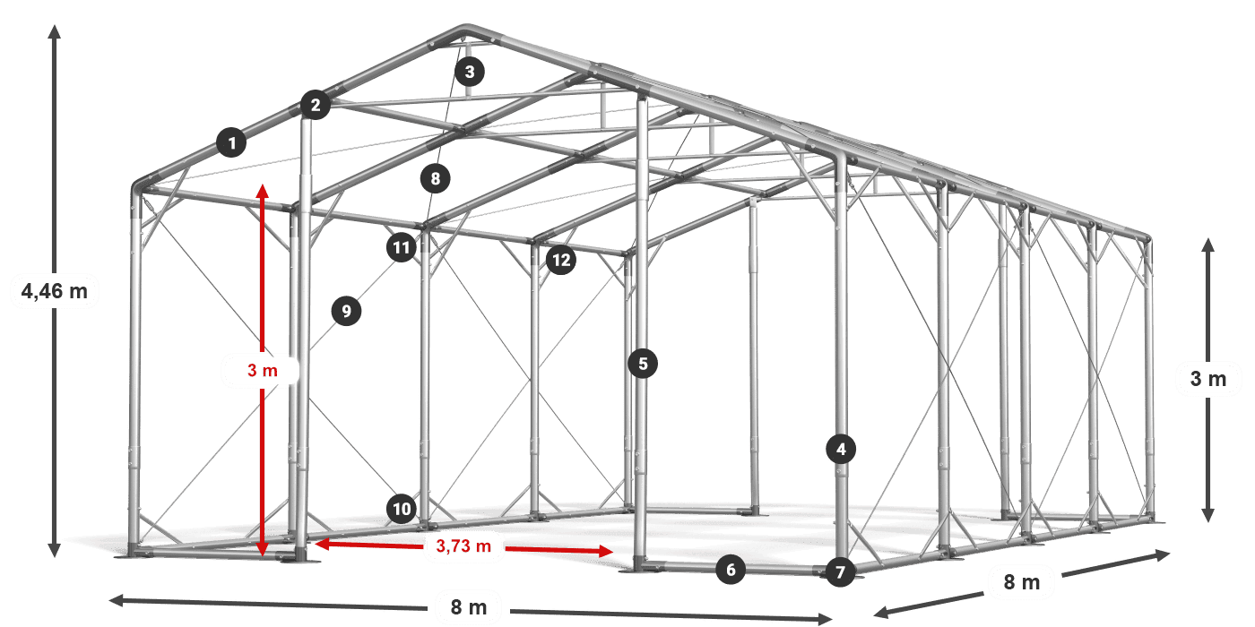 POLAR legenda 2,5m-4m