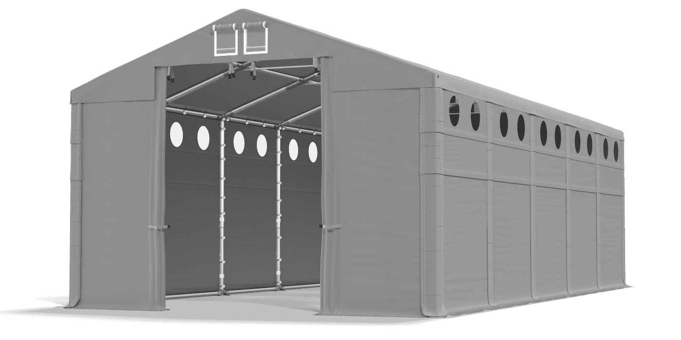 Otvorena vrata šatora