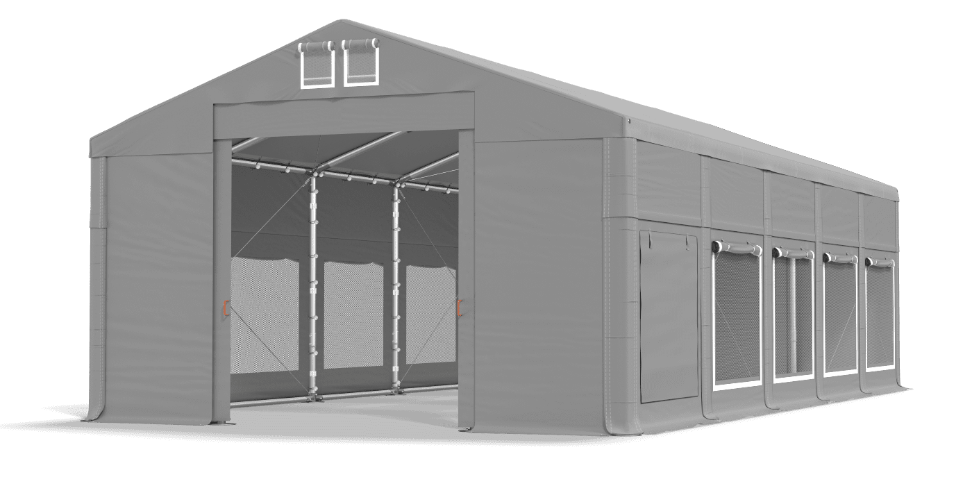 Otvorena vrata šatora