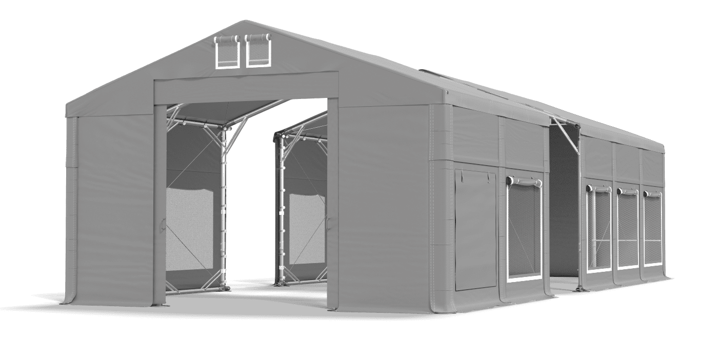 Otvorena vrata šatora